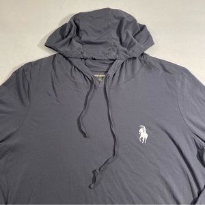 Hip and Bone T Shirt Hoodie Size XL Skeleton Grim Reaper 100% Pima Cotton